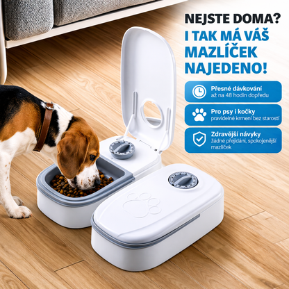 Tlapu™ SmartDine: Automatické krmítko s časovačem